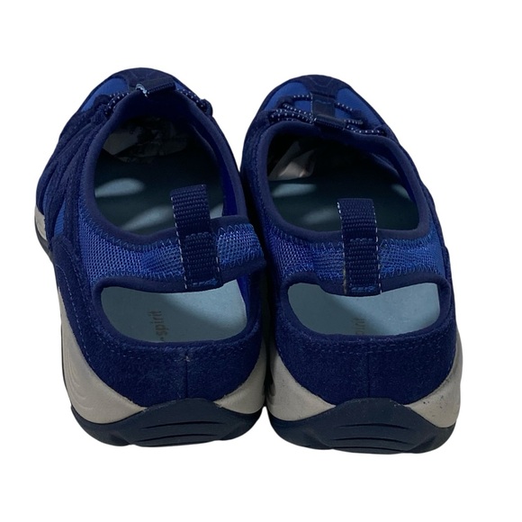 Easy Spirit Earthen Mesh Suede Blue Slip-On Walking Shoe - Brand New - Size 11 - Picture 6 of 14